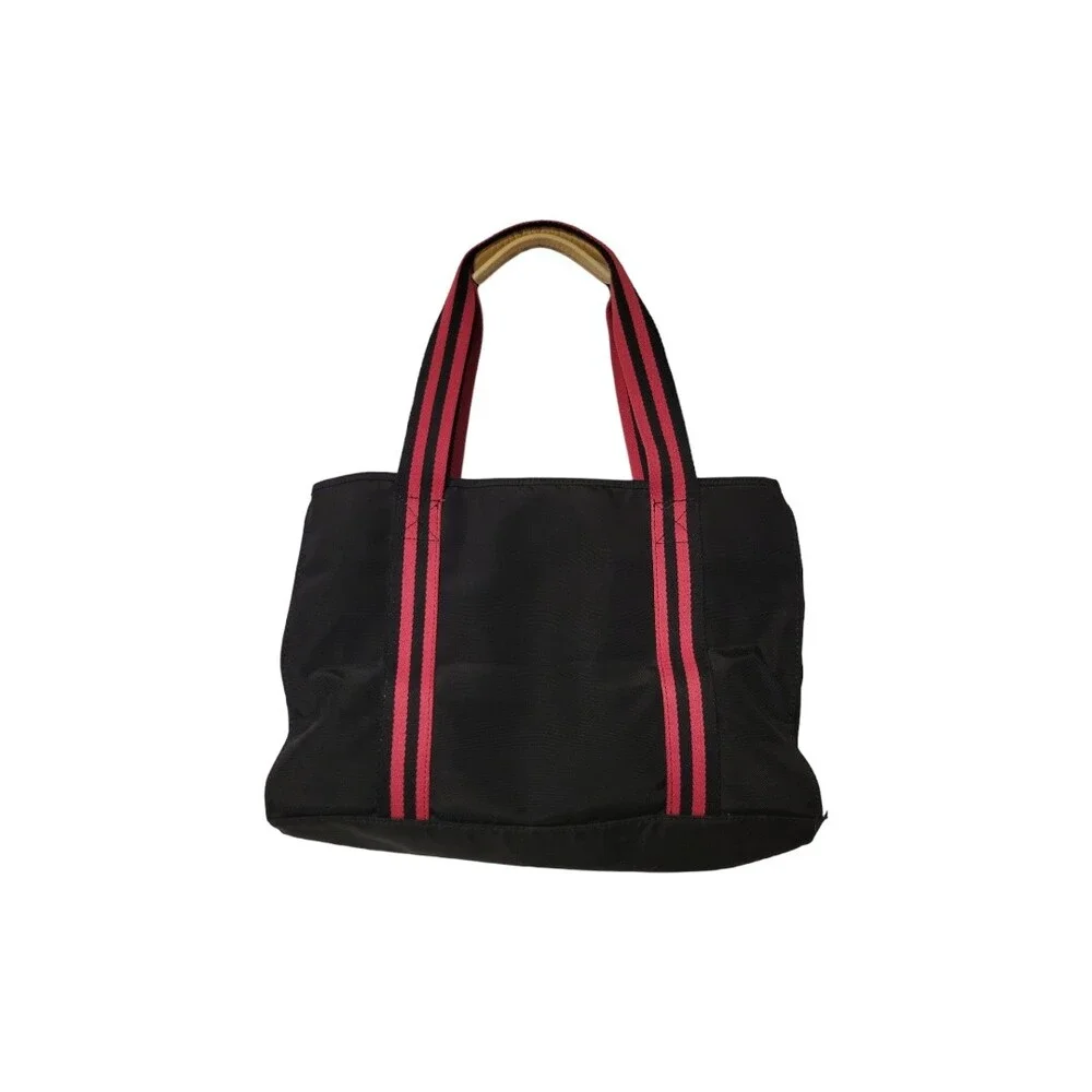 Tommy Hilfiger Tote Bag Women L Red Black Expandable